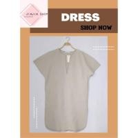 ราคา ชุดเดรสคอวี ผ่าข้าง แขนสั้น Chocol Raffine Robe ป้ายห้อย มือสองงานคัด สภาพใหม่ (56900215607)