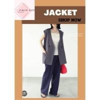 ราคา เสื้อกั๊ก คล้ายผ้าผสมลินิน Chaco closet มือสองงานคัด สภาพใหม่ (44254138076)