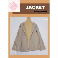 ราคา เสื้อแจ็คเก็ต Fashion CLASSIC FASHION COLLECTION ป้ายห้อย มือสองงานคัด สภาพใหม่ (29689700660)