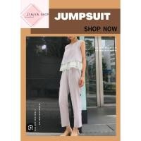 ราคา ชุดจั๊มสูทขายาว Allamanda มือสองงานคัด สภาพใหม่ (29651024554)
