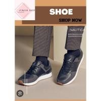 ราคา รองเท้าผ้าใบ ส้นหนา Classic Runner NAUTICA งานแบรนด์เกาหลี มือสองงานคัด สภาพใหม่ (28535915533)