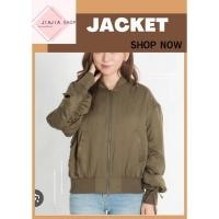 ราคา เสื้อแจ็คเก็ตผ้าซาติน MA 1 BROWNY STANDARD มือสองงานคัด สภาพใหม่ (28217828110)