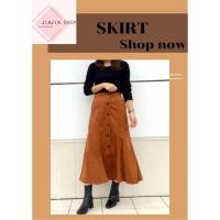 ราคา กระโปรงทรงหางปลาผ้าลูกฟูก GU มือสองงานคัด สภาพใหม่ (27983687556)