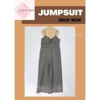 ราคา จั๊มสูทขากว้าง ลายสก็อต AZUL by moussy มือสองงานญี่ปุ่น สภาพใหม่ (27340405155)