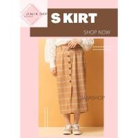 ราคา กระโปรงทรงเอ ลายสก็อต RETRO GIRL มือสองงานคัด สภาพใหม่ (23743013999)