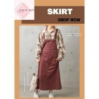 ราคา กระโปรงจั๊มเปอร์ ผ้าลูกฟูก AS know as มือสองงานคัด สภาพใหม่ (28177432917)