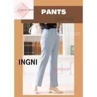 ราคา กางเกงสแล็ค ขายาว INGNI มือสองงานคัด สภาพใหม่ (22952561973)