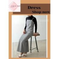 ราคา ชุดเดรสสายเดี่ยว ทรงตรง ผ่าหลัง Re EDIT มือสองงานคัด สภาพใหม่ (43629338133)