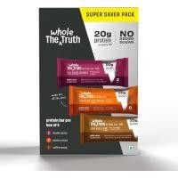 ราคา โปรตีนบาร์The Whole Truth High Protein All in One 20g Protein Bar ไม่เติมน้ำตาล 1กล่อง 5ชิ้น (44029100382)