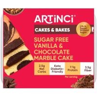 ราคา ขนมเค้กคีโต Artinci Marble Cake 150g หวานด้วยผงหญ้าหวาน ไม่เติมน้ําตาล แป้งอัลมอนด์ 100 และผงโกโก้เข้มข้น (40529129784)