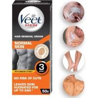 ราคา Veet Hair Removal Cream for Men Normal Skin 50g ครีมกำจัดขน (46406324462)