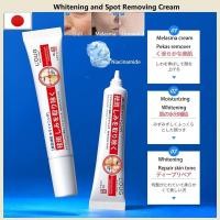 ราคา LOug Japanese Melasma Cream Niacinamide Whitening Night Facial Serum Face Whitening Moisturizing Pekas Spots Remover Essence Brightening Dark Ageless Beauty 20g (41605825284)