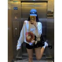 ราคา เสื้อคลุมกันแดดสไตล์เกาหลี ดีไซน์เก๋ ทันสมัย ลายการ์ตูนคิตตี้โดนัท แขนยาว ผ้าโปร่งบาง เปิดไหล่ข้างเดียว สำหรับผู้หญิง (53157966436)