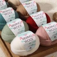 ราคา STARYSWAY เส้นด้ายถักมือ 2 ชิ้น เส้นด้ายขนสัตว์ Merino 130 ม เส้นด้ายถักนุ่มงานฝีมือ DUY หลากสี (55507340423)