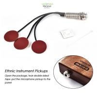 ราคา STARYSWAY Acoustic Guitar Patch End Pin Jack No hole Ethnic Instrument Pickups (49458395620)