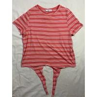 ราคา เสื้อยืดผูกเอวน่ารักmango (27614777056)