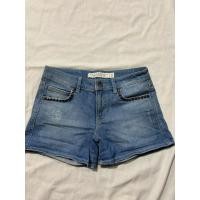 ราคา กางเกงยีนส์ ขาสั้นเอวต่ำzara (27244300081)