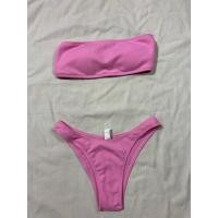 ราคา บิกินี่เกาะอก สีขมพู size m bikini (40379265943)