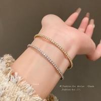 ราคา สร้อยข้อมือพลอยเทียม ดีไซน์หรู สำหรับผู้หญิง (52101864418)