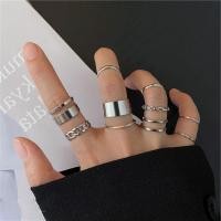 ราคา แหวนแฟชั่นแนวเกาหลี สไตล์นิ้วชี้ เซ็ต 10 ชิ้น เครื่องประดับสำหรับผู้หญิง trendy (47351731360)
