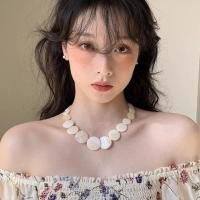 ราคา สร้อยคอเปลือกหอยธรรมชาติริมทะเลฤดูร้อน อิน ออกแบบ ซอก กระดูกไหปลาร้า โซ่ เครื่องประดับแฟชั่น (41729253024)
