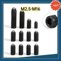 ราคา ลูกปืนสปริงเหล็กดำ 12 9 Ball Plunger Hex Socket เกรดอุตสาหกรรมหนัก ขันแน่นไม่รูด สำหรับงานแม่พิมพ์และเครื่องจักร Premium Grade 12 9 Spring Plunger M2 5 M16 L4 50mmDX TH 03 (52055404820)