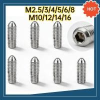 ราคา สกรูลูกปืนสแตนเลส 304 สลักลูกปืน Ball Spring Plunger บอลสปริง น็อตจมมีลูกปืน สแตนเลสแท้ ไม่เป็นสนิม ยึดตำแหน่งแม่นยำ 304 Stainless Ball Point Screw M2 5M3M4M5M6M8M10M12M14M16DX TH 03 (49055438938)