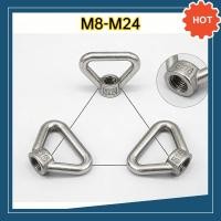 ราคา 304 น็อตแหวนสแตนเลส น็อตแหวนสามเหลี่ยม น็อตสี่เหลี่ยมคางหมู M8 M24 DX TH (47504896657)