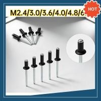 ราคา ตะปูรีเวทอลูมิเนียม สีดำ Black Aluminum Pop Rivet รุ่นหัวกลม สำหรับงานอลูมิเนียมและตกแต่ง สวยงาม ทนทาน Premium Black Rivets for Decoration M2 4M3 0M3 6M4 0M4 8M6 4DX TH 03 (47405444879)