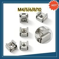 ราคา ชุดน็อตตู้แร็ค สแตนเลส 304 Stainless Cage Nut น็อตกรงสแตนเลสแท้ ไม่เป็นสนิม สำหรับตู้ Rack 19 นิ้ว และงานตู้คอนโทรล SUS 304 Cage Nut M4 M5 M6 M8 M10 DX TH 03 (47254983377)