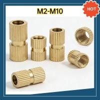 ราคา น็อตฝังพลาสติก ทองเหลือง Brass Insert Nut แบบสองทาง เกลียวคม ยึดแน่นด้วยความร้อน ไม่รูดง่าย Heat Set Knurled Insert M2 M10 DX TH 03 (43078176420)