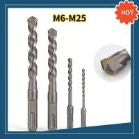 ราคา ก้านเหลี่ยม ดอกสว่านโรตารี่ DHQ Square Shank Hammer Bit เจาะคอนกรีตแรงกระแทกสูง หัวคาร์ไบด์คมกริบ แข็งแรงทนทาน ไม่หักง่าย สำหรับสว่านโรตารี่รุ่นเก่าและรุ่นเฉพาะทาง Professional Masonry Drill Bits M6 M