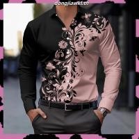 ราคา เสื้อเชิ้ตผู้ชาย แขนยาว สไตล์เวสต์رن ระบายอากาศได้ดี ลายวินเทจคาวบอยแบบคลาสสิก สำหรับใส่ลำลอง (52558603863)