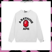 ราคา BAPE A Bathing Ape เสื้อสเวตเตอร์แขนยาวลําลองผ้าฝ้าย 100 Sweats Coat Top M 3XL (50608250805)