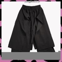 ราคา X MEN Yohji Yamamoto กางเกงขากว้าง ทรงหลวม สีดํา สไตล์ญี่ปุ่น สําหรับผู้ชาย (43429315235)