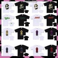 ราคา ใหม่ BAPE เสื้อยืดลําลอง แขนสั้น คอกลม เรืองแสง สไตล์ สําหรับผู้ชาย ผู้หญิง (45958280015)