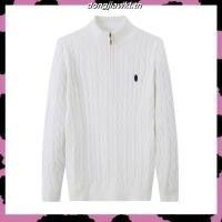 ราคา ผู้ชาย Ralph ใหม่แขนยาวครึ่งซิป POLO เสื้อกันหนาวถักเสื้อกันหนาว RLX ธุรกิจ (40779874914)