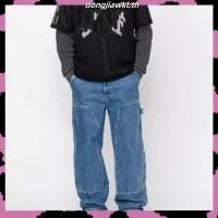 ราคา Hanoon Industries กางเกงยีนส์ Carpenter Baggy Pants กางเกงยีนส์ผู้ชาย Blue Notorius (47358264922)