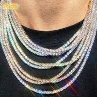 ราคา SEEO Chain Choker ผู้หญิง Rhinestone Mens Bling Link Diamonds (57158608384)
