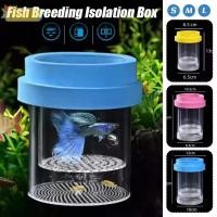 ราคา SEEO กล่องฟักลอย ตาข่ายพลาสติกกุ้ง Guppy Aquarium Breeder กล่อง ห้องเพาะพันธุ์โปร่งใสที่ถอดออกได้ Fish Hatchery Incubator Breeder กล่อง (51958501520)