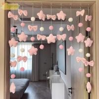 ราคา เซโอ เชือกพู่ม่าน สีชมพู79สตริงพู่ประตูม่าน น่ารักแขวนโบว์ห้าดาวรูปตกแต่งประตูม่านตกแต่งบ้าน (57958556462)