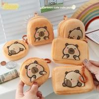 ราคา คาปิบาระ กระเป๋าใส่เหรียญและหูฟัง ออกแบบแฟชั่นเหมือนการ์ตูน มีซิปรอบตัวตุ๊กตาสำหรับคล้องมือ (56807583238)