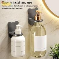 ราคา เซโอ ที่ใส่ขวดสบู่แบบพกพาทนทานสบู่เหลวที่วางแชมพูแบบปรับได้ (56258561327)