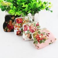 ราคา SEEO Rose Flower Retro Change pouch Small Mini Wallet (54708472232)