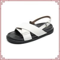 ราคา Fitflop Ringer รองเท้าแตะคริสตัล Slingback สายรัดหนังผอม Flip Flop ผู้หญิง 39 s รองเท้าแตะ Wedge รองเท้าแตะรองเท้า (54505747860)