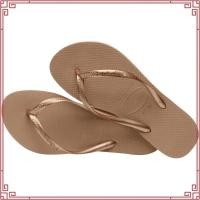 ราคา HAVAIANAS รองเท้าแตะ Slim Gloss Flip Flops GRAY 414561752363F F5GYXX (51007896070)