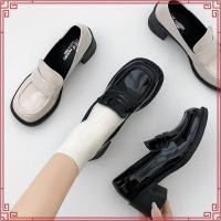 ราคา Size 35 43 Japanese Style JK Uniform Shoes Plus Size Women s Shoes Black Patent Leather Shoes British High heeled Leather Shoes 42 Student Leather Shoes White Thick Heel Princess Shoes 41 Korean Fashi