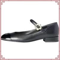 ราคา Mary Jane Shoes lia Buckle Flat Strap French Single Shoes Low Heel Shoes Ladies 2025 (28044495147)