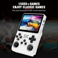 ราคา R36S Retro คอนโซลวิดีโอเกมมือถือ 3 5 นิ้ว IPS หน้าจอเครื่องเล่นเด็กแบบพกพากระเป๋าเครื่องเล่นวิดีโอ Arkos ระบบ (43577255756)
