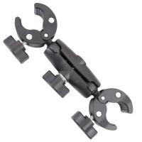 ราคา Double Super Clamp Camera Mount Magic Socket Arm Bracket (43077269845)